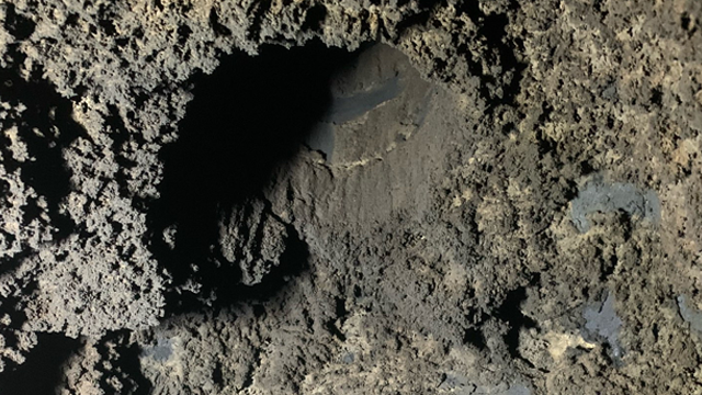 Chimney Before - Sparks from Chimney