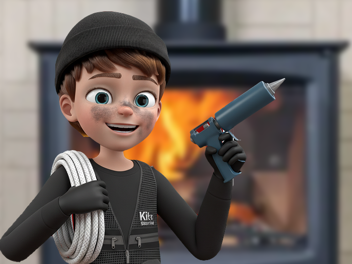 Firebrick and Seal Replacement by Kielder Chimney Sweeps