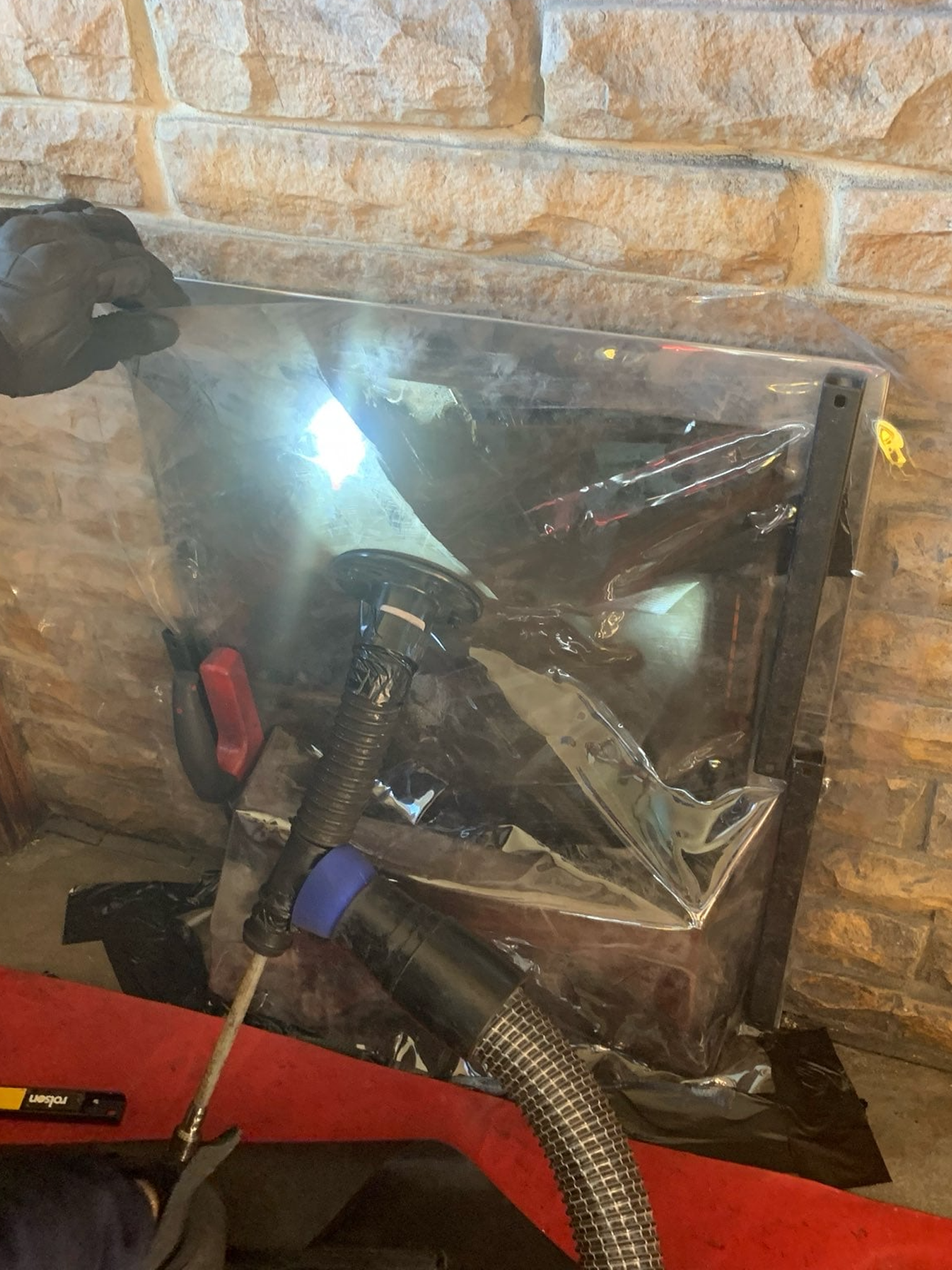 Removing bird nest in Bardon Mill