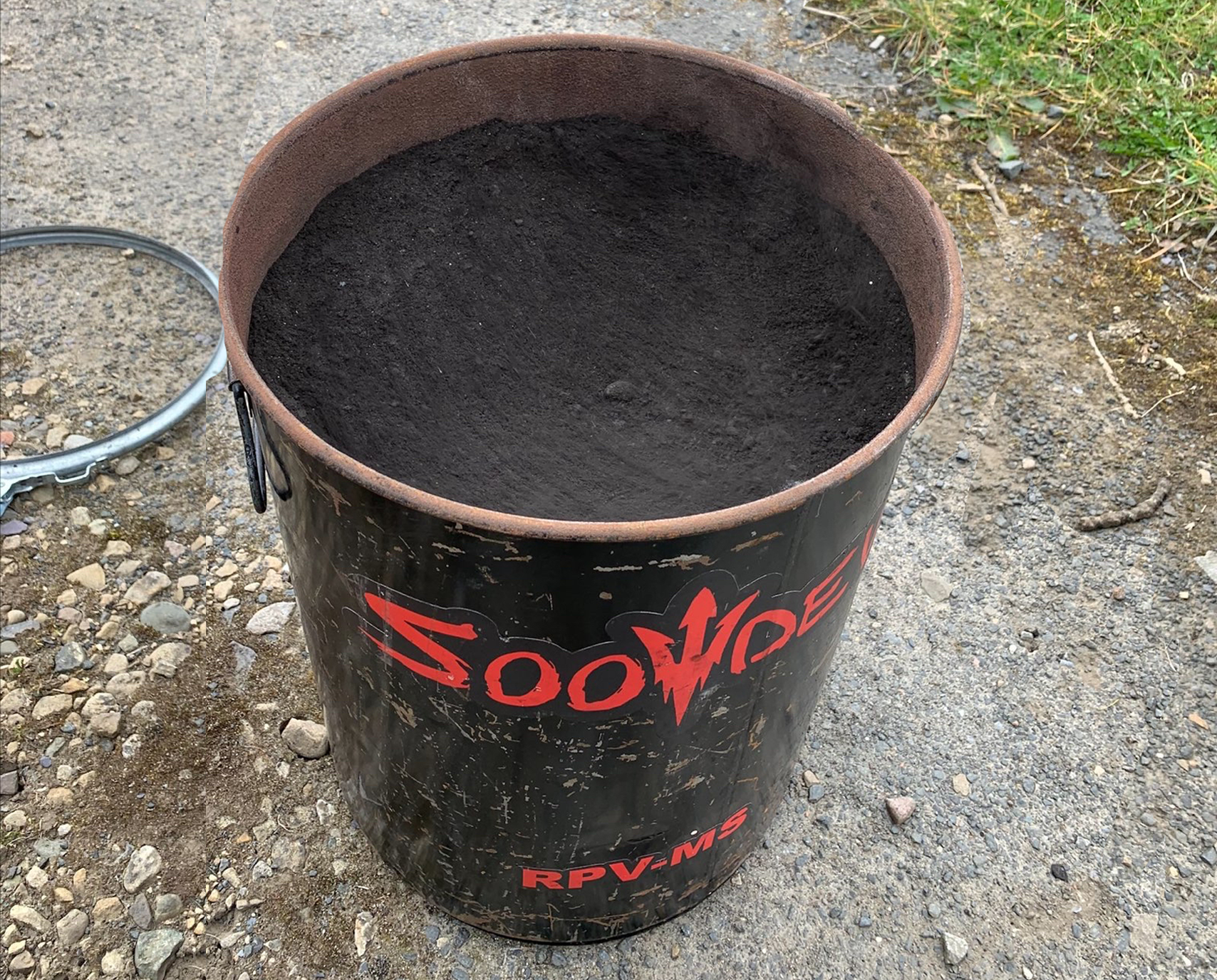 Clean chimney after sweep