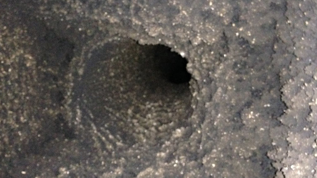 Chimney Before - Blocked Cowl