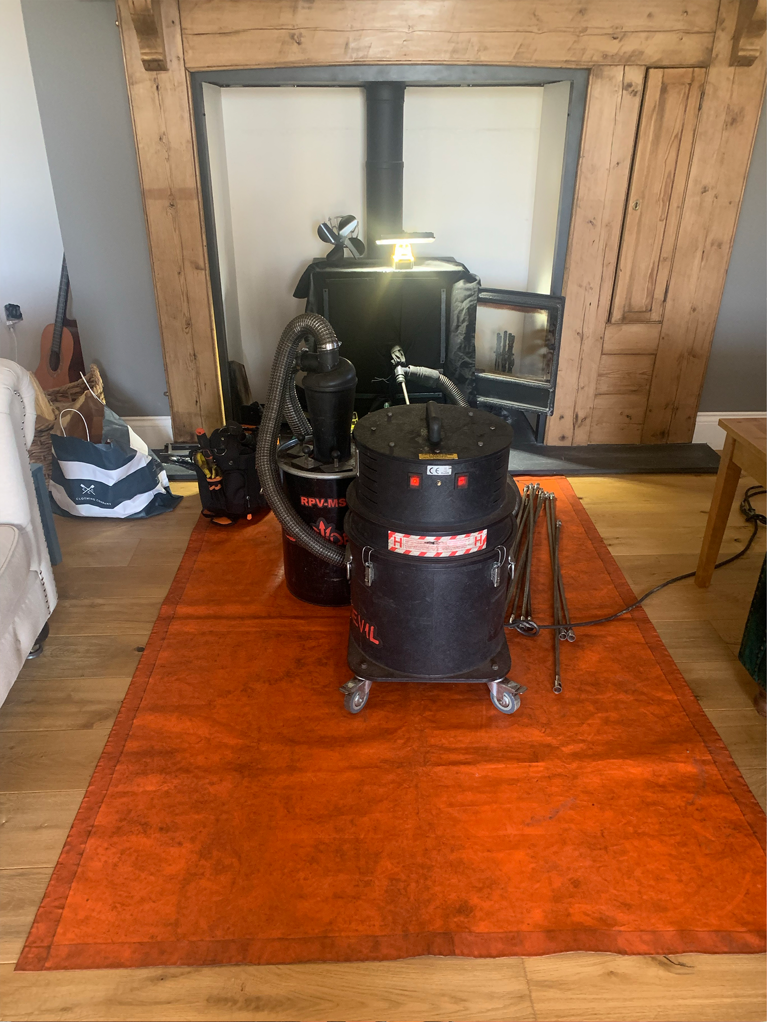 Sweeping stove in Acomb