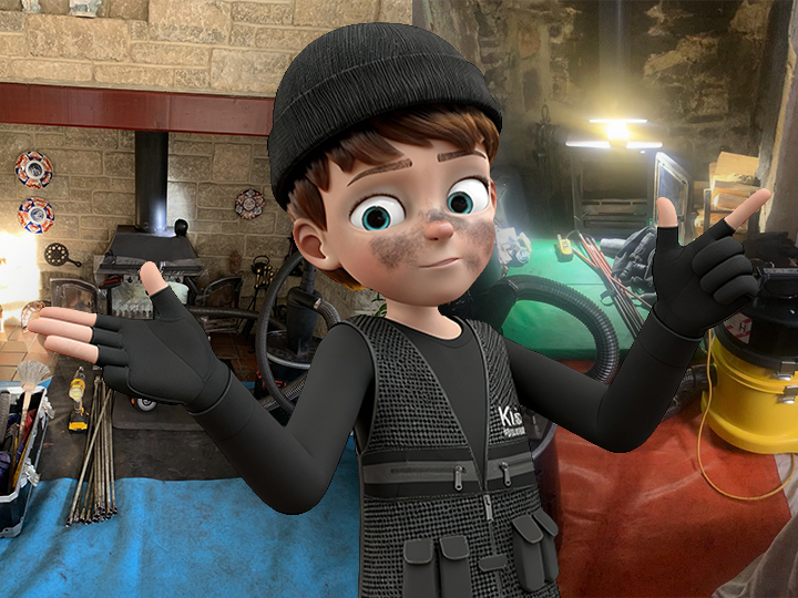 No Mess Chimney Sweeping Process